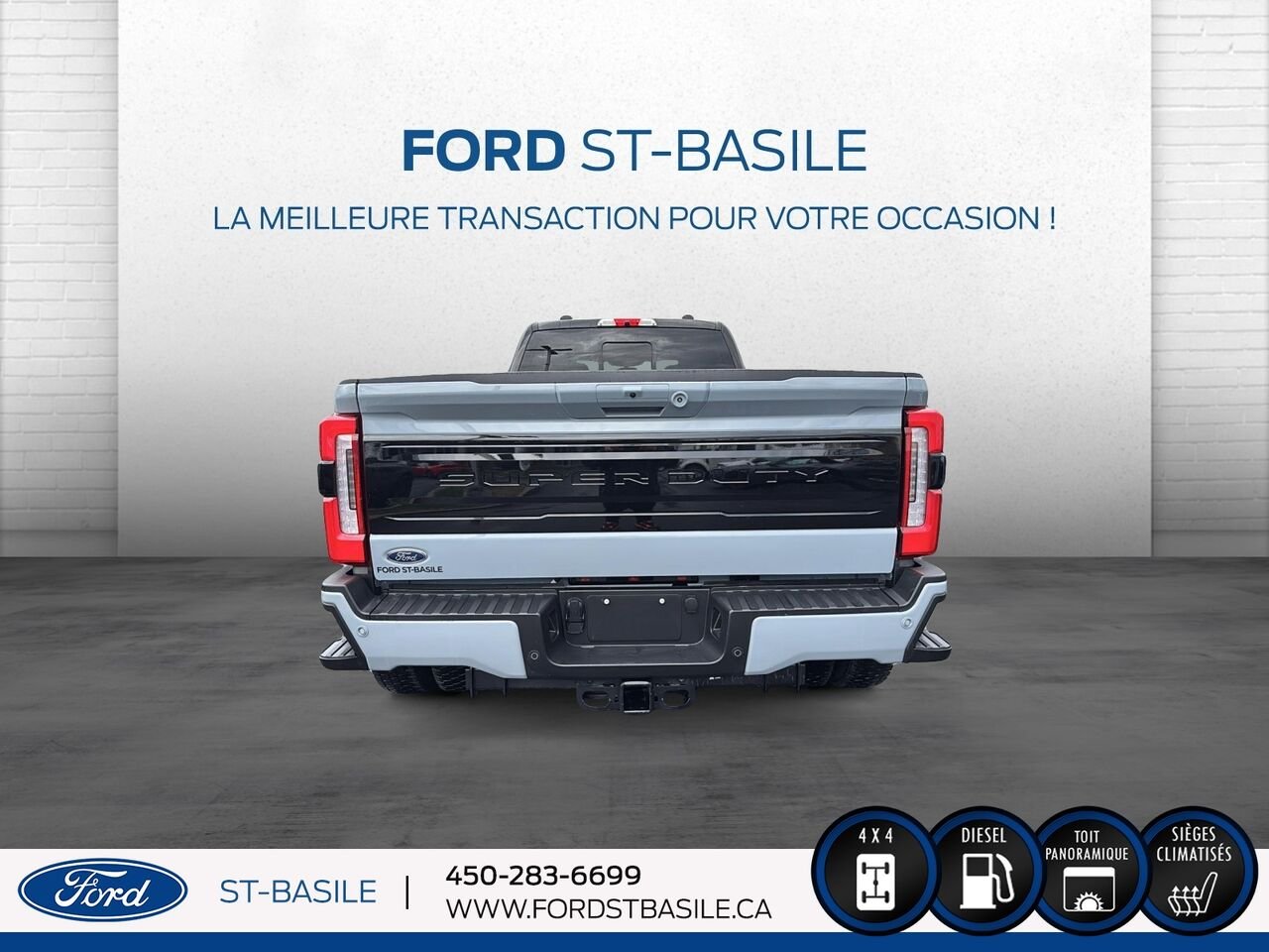 2025 Ford Super Duty F-450 DRW Grey Saint-Basile-le-Grand - photo #6