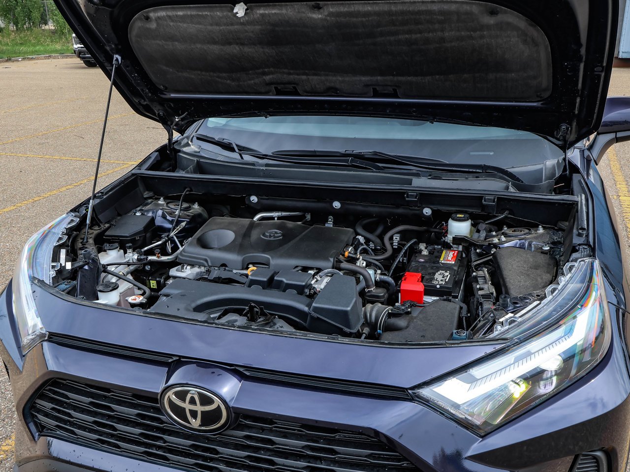 2024 Toyota RAV4 XLE AWD Blue Sherwood Park - photo #9