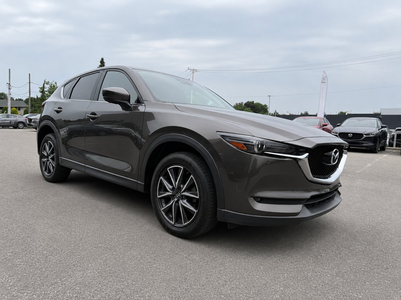 MAZDA CX-5 GT 2018 Gris Châteauguay - photo #3
