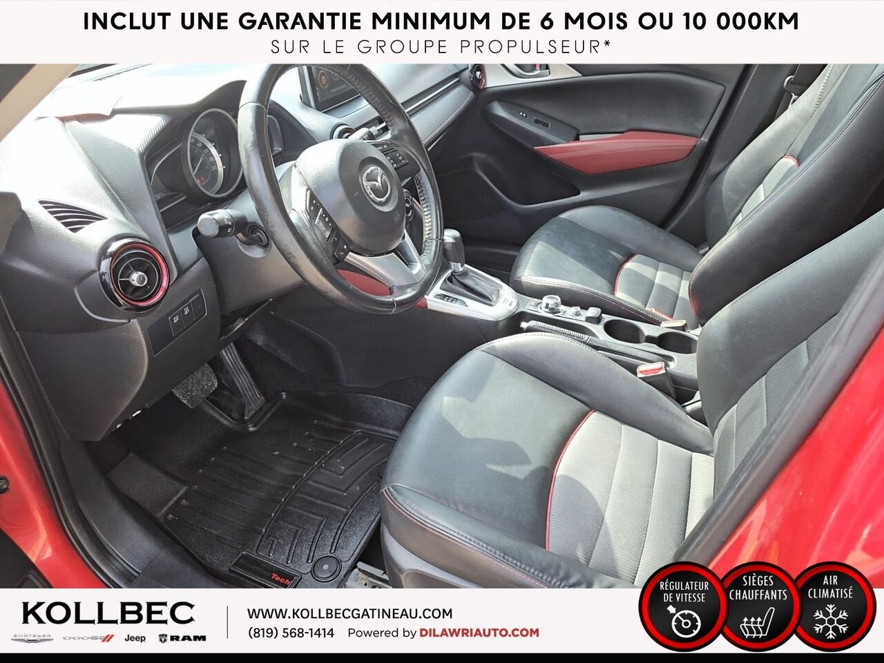 2016 MAZDA CX-3 GS FWD Red Ottawa & Gatineau - photo #24