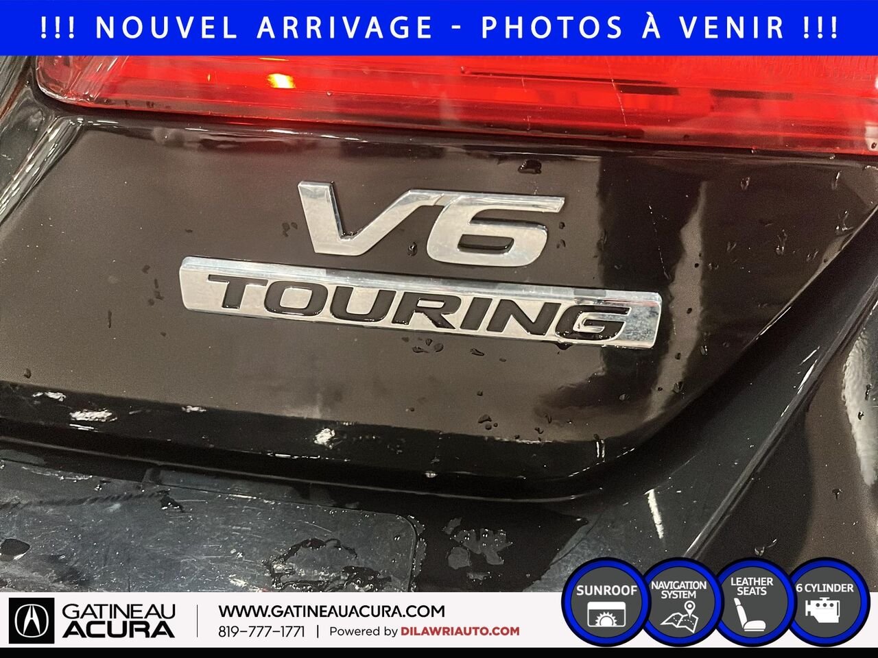 Honda Accord Touring V6 2015 Noir Gatineau - photo #6