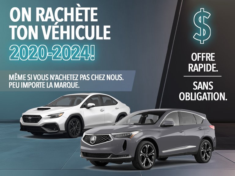 Gatineau acura header mars RACHAT