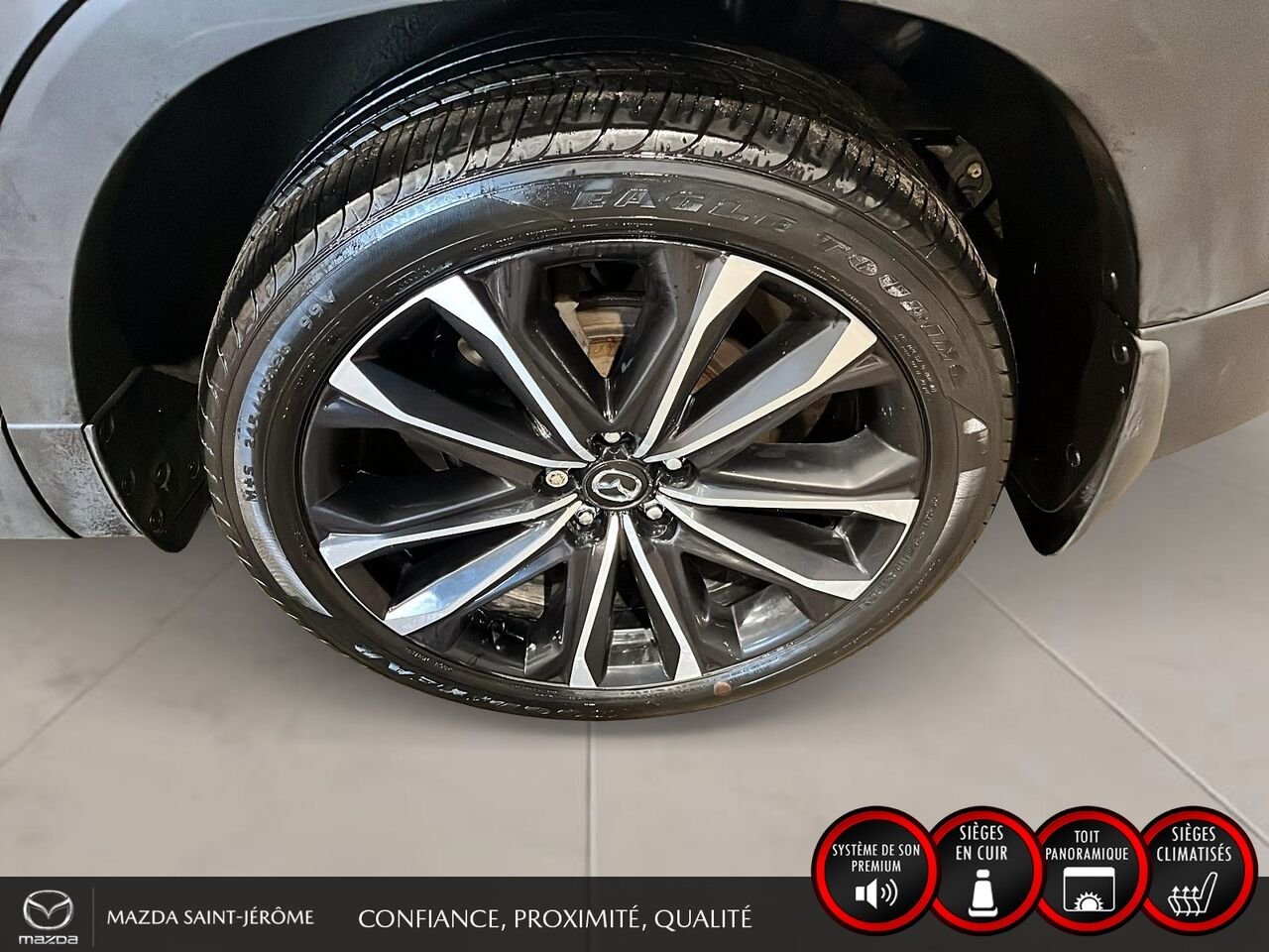 Mazda CX-50 GT avec moteur turbo | TOIT PANO | TOWING PACK | CUIR | AWD | 2023 Blanc Saint-Jérôme - photo #10