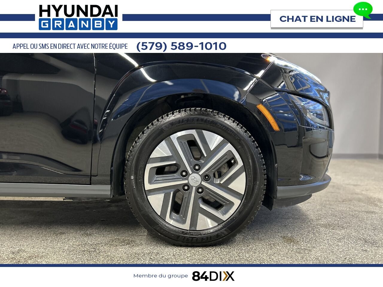 2023 Hyundai Kona Electric Black Granby - photo #8