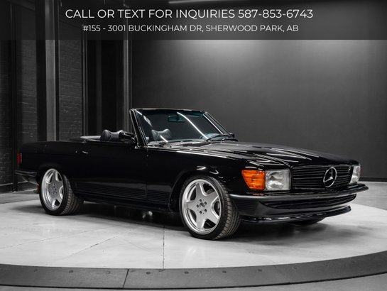 1976 Mercedes-Benz R107 450SL 1976 Black