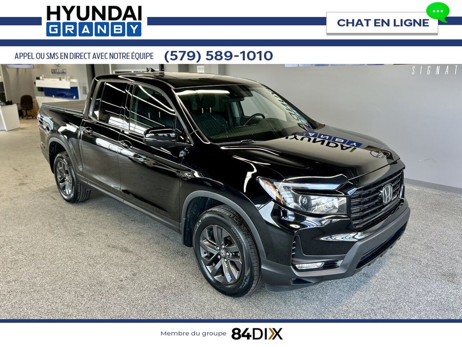 Honda Ridgeline 2022 2022 Noir
