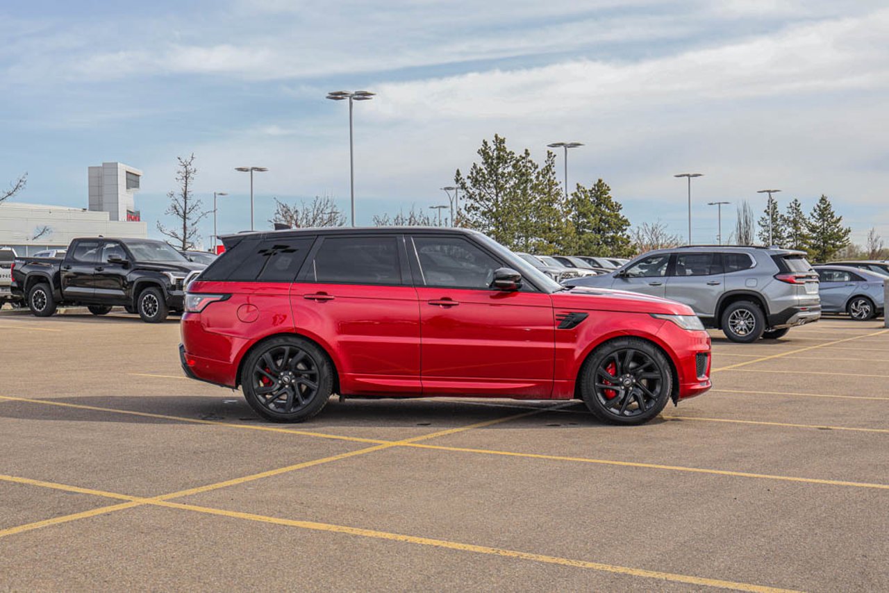 2022 Land Rover Range Rover Sport V8 Supercharged Autobiography Dynamic Red Sherwood Park - photo #9