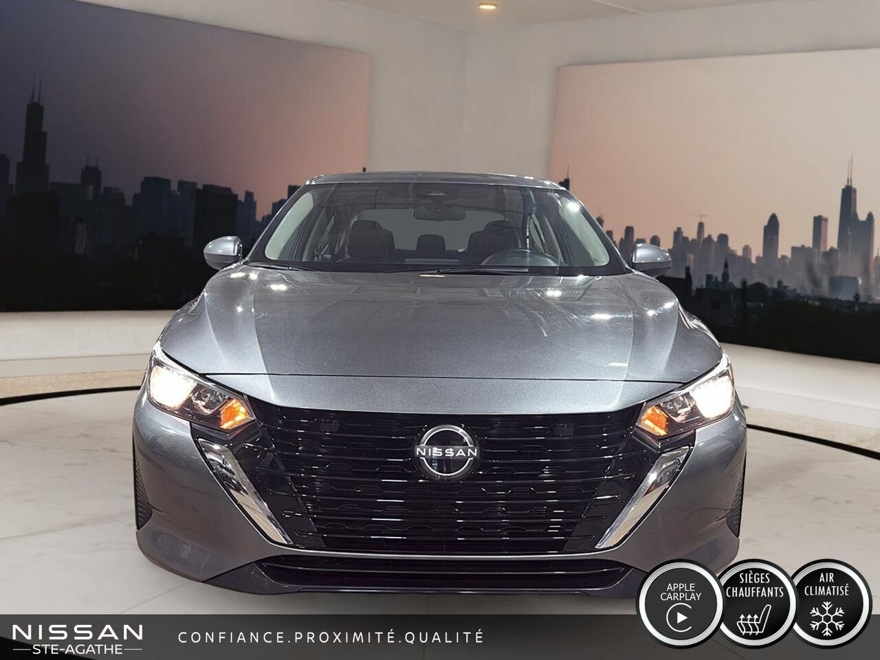 2024 Nissan Sentra S Plus CVT Grey Saint-Jérôme - photo #1