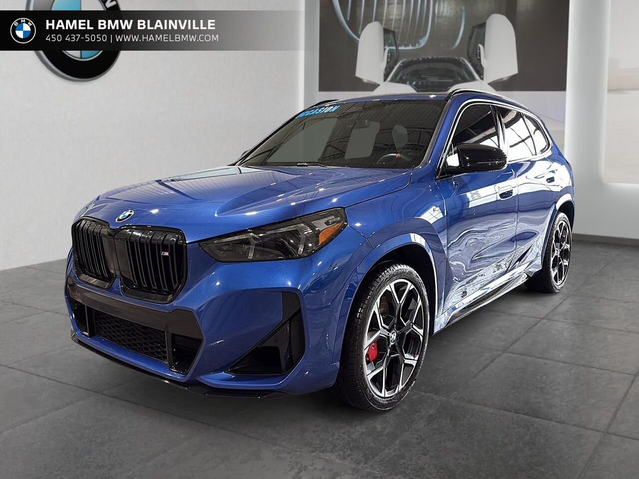 BMW X1 M35i xDrive véhicule d'activités sportives 2025 Bleu Blainville - photo #0