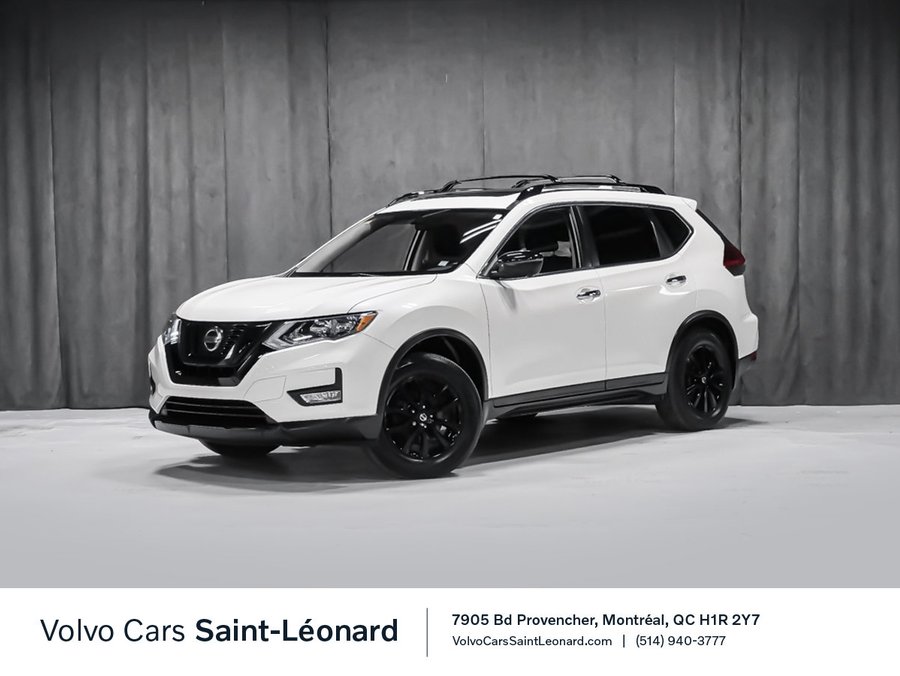 Nissan Rogue SV MIDNIGHT 2 SET DE PNEUS ATTACHE REMORQUE 2018 Blanc