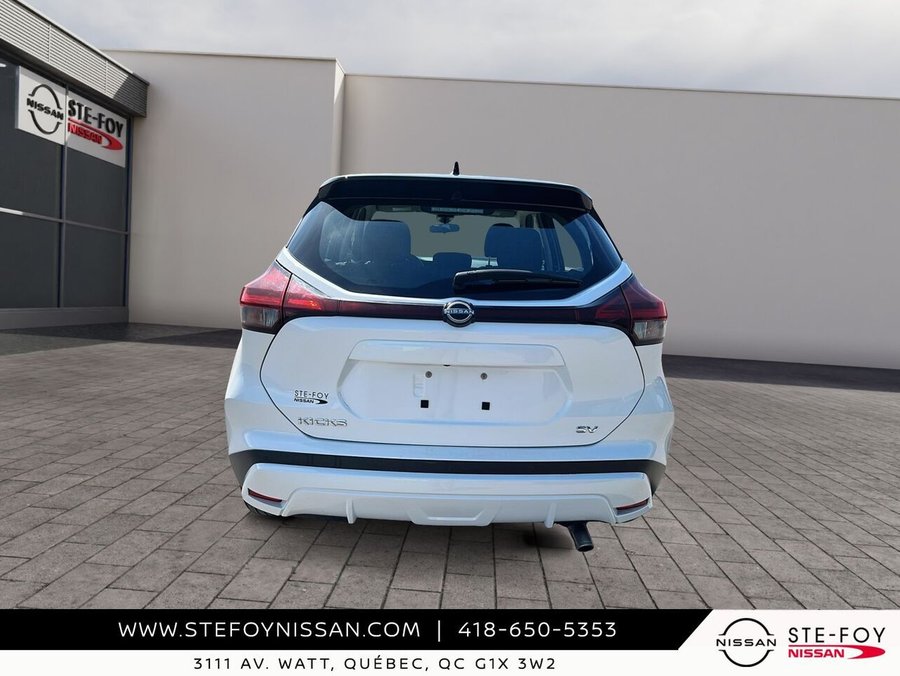 Nissan Kicks SV TA S6476 2022 Blanc
