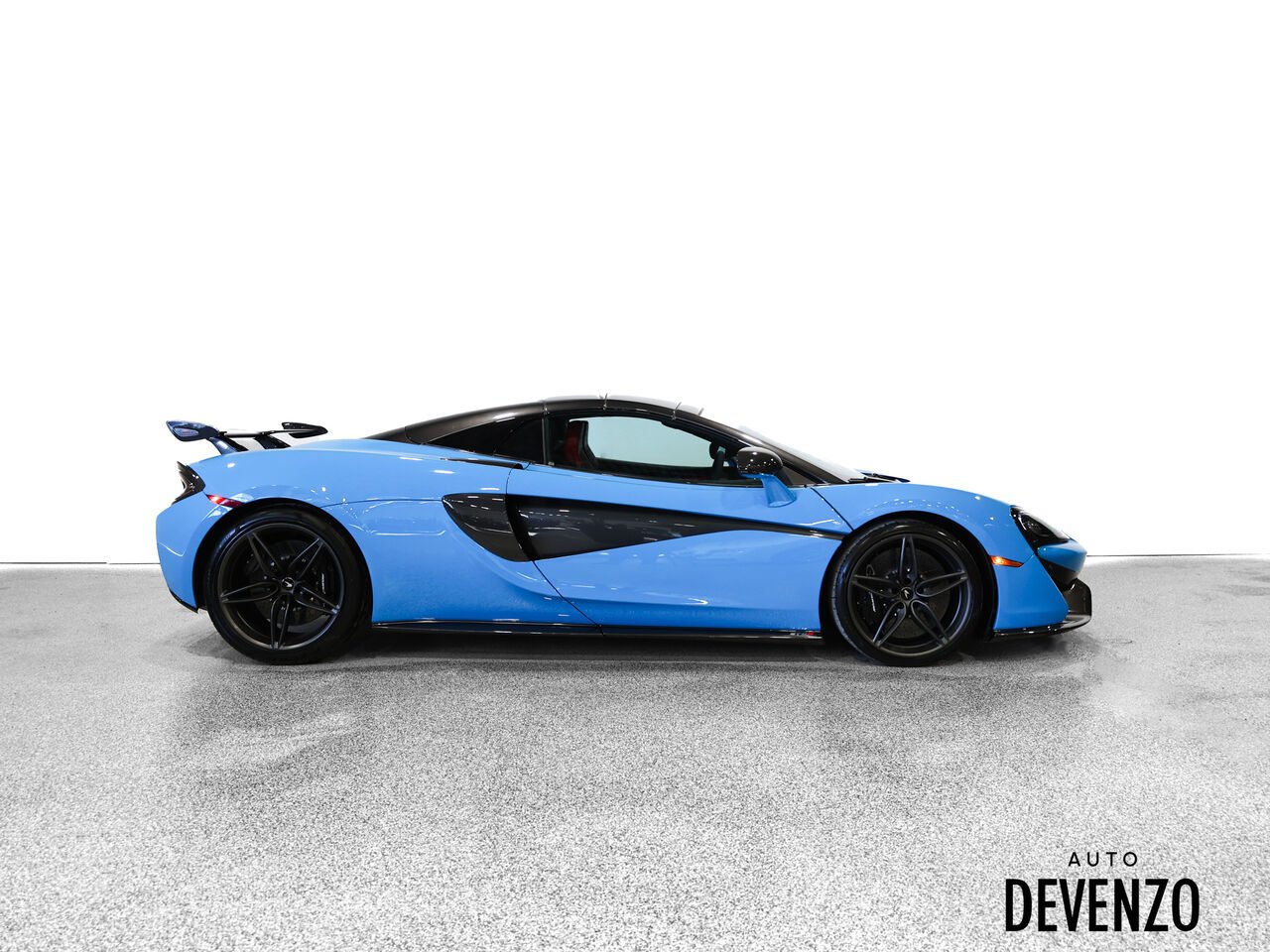 McLaren 570s 2019 Bleu Saint-Eustache - photo #3