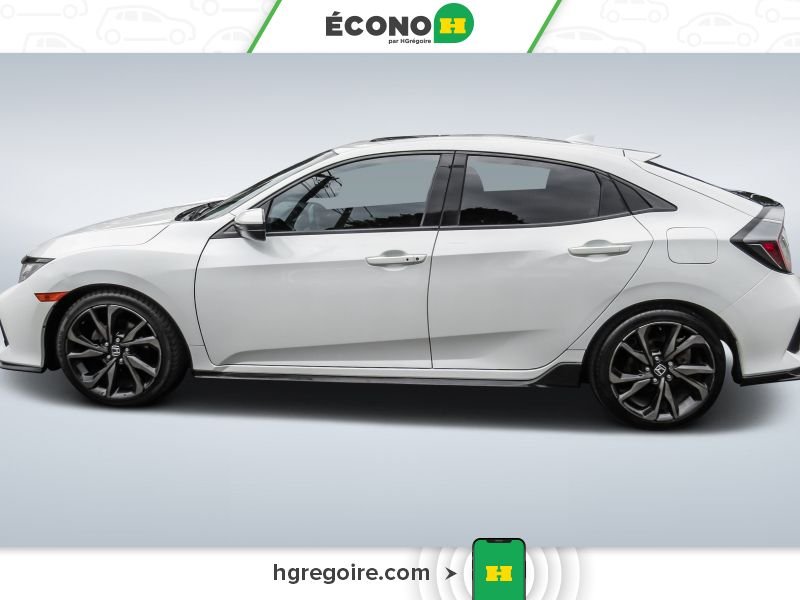 2019 Honda Civic White Saint-Eustache - photo #4