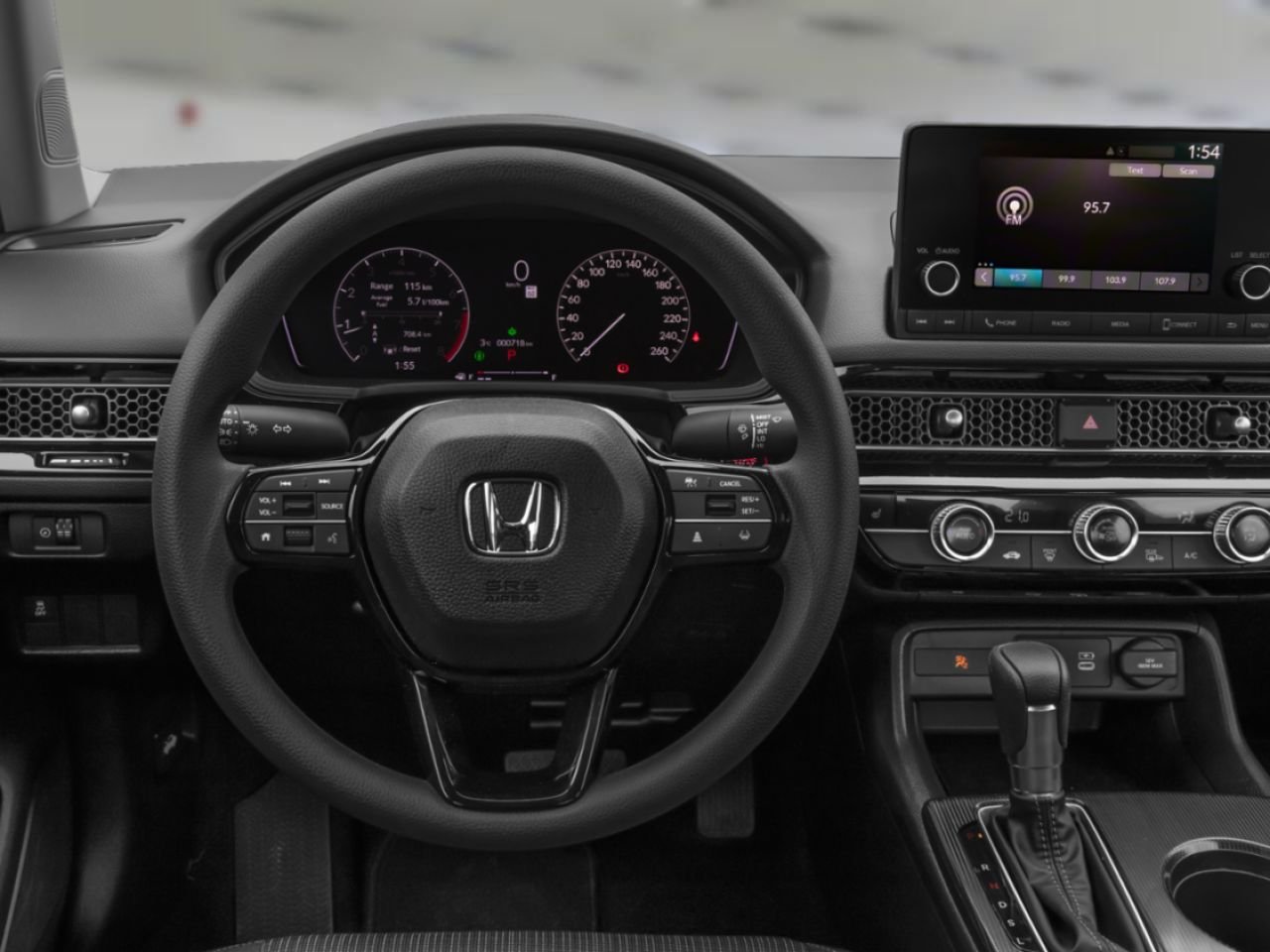 Honda Civic Berline LX CVT 2026 Noir Gatineau - photo #10