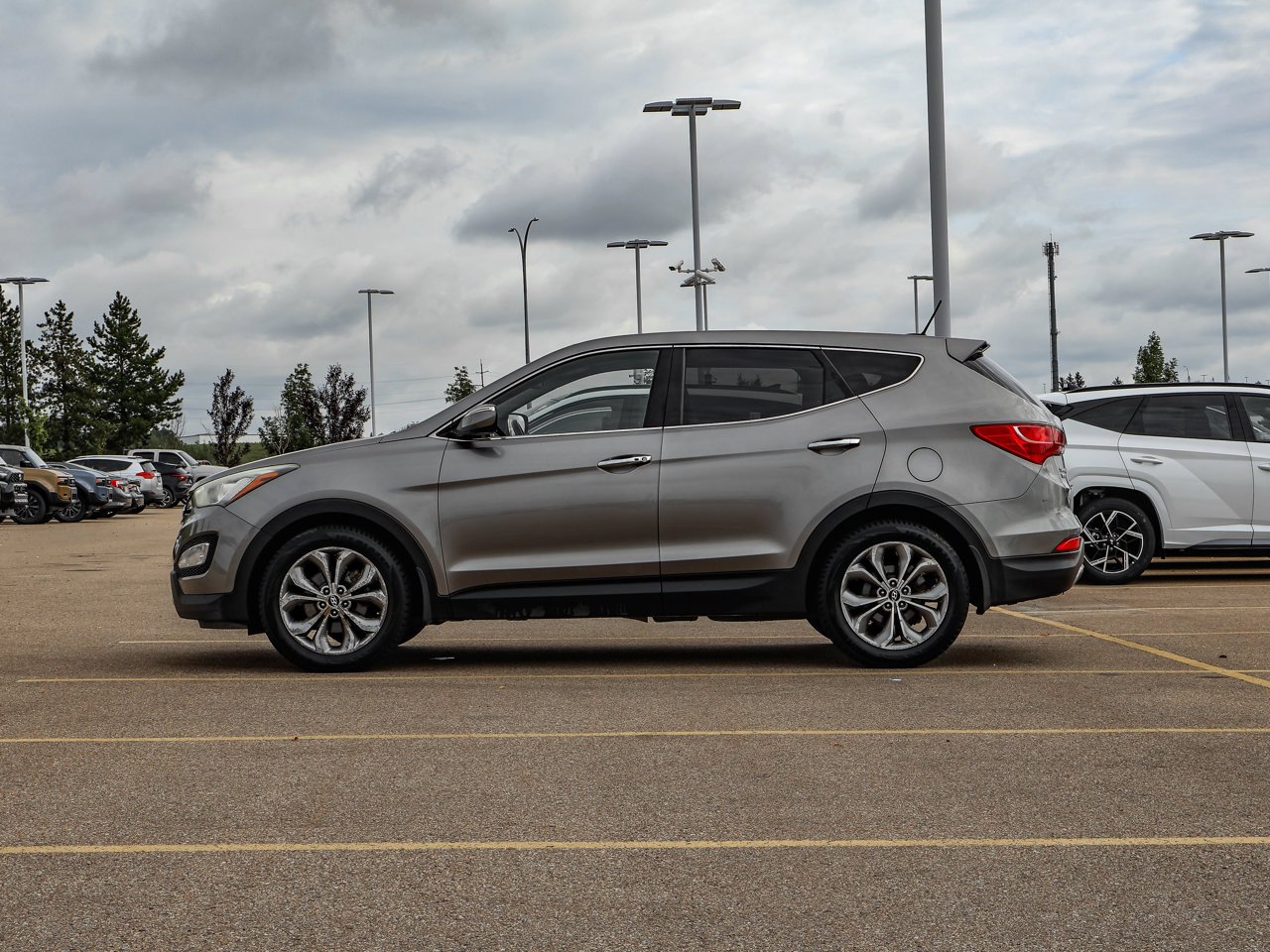 2013 Hyundai Santa Fe AWD 4dr 2.0T Auto Limited Grey Sherwood Park - photo #4