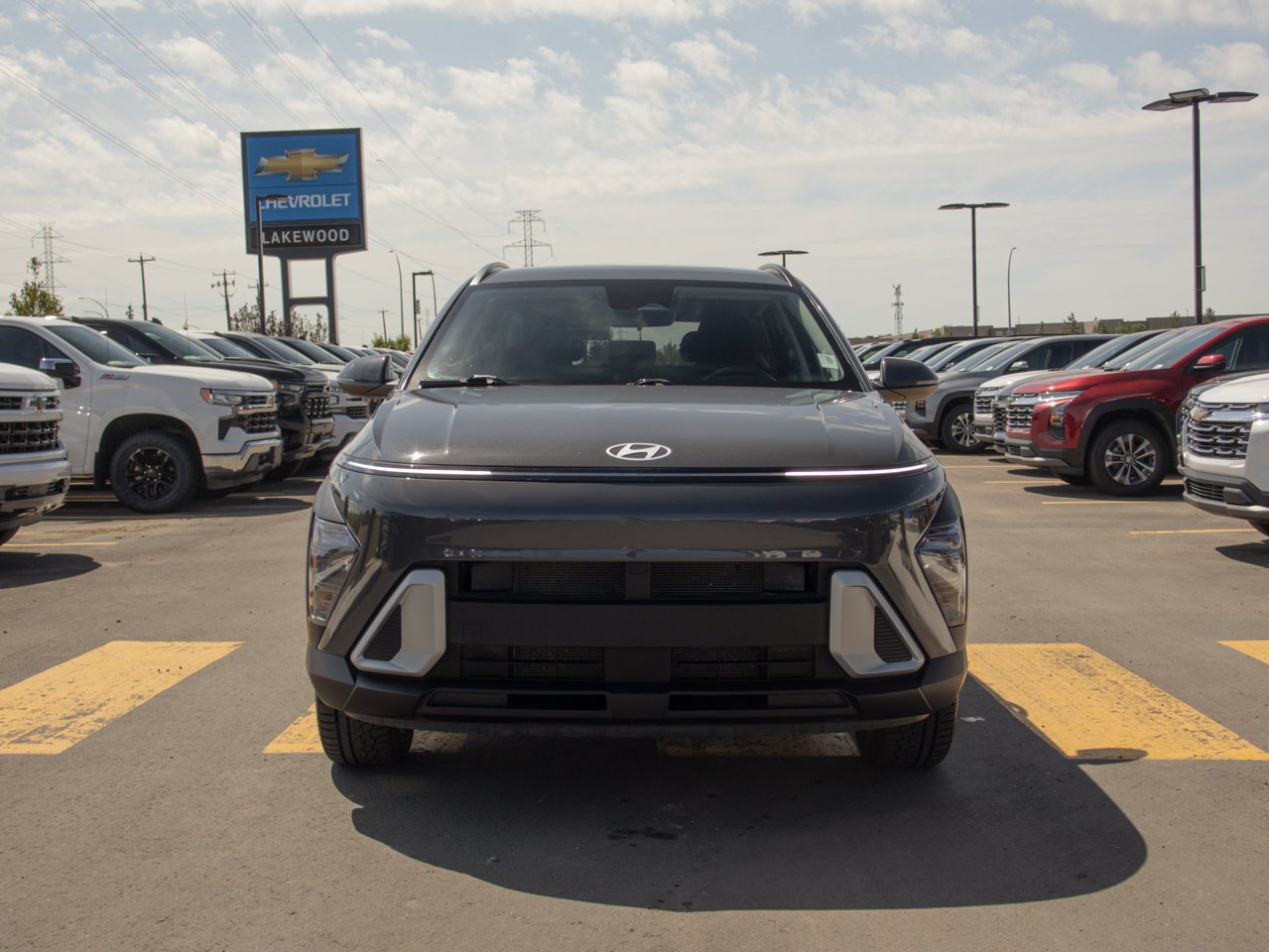 2024 Hyundai Kona 2.0L Preferred AWD Grey Sherwood Park - photo #2