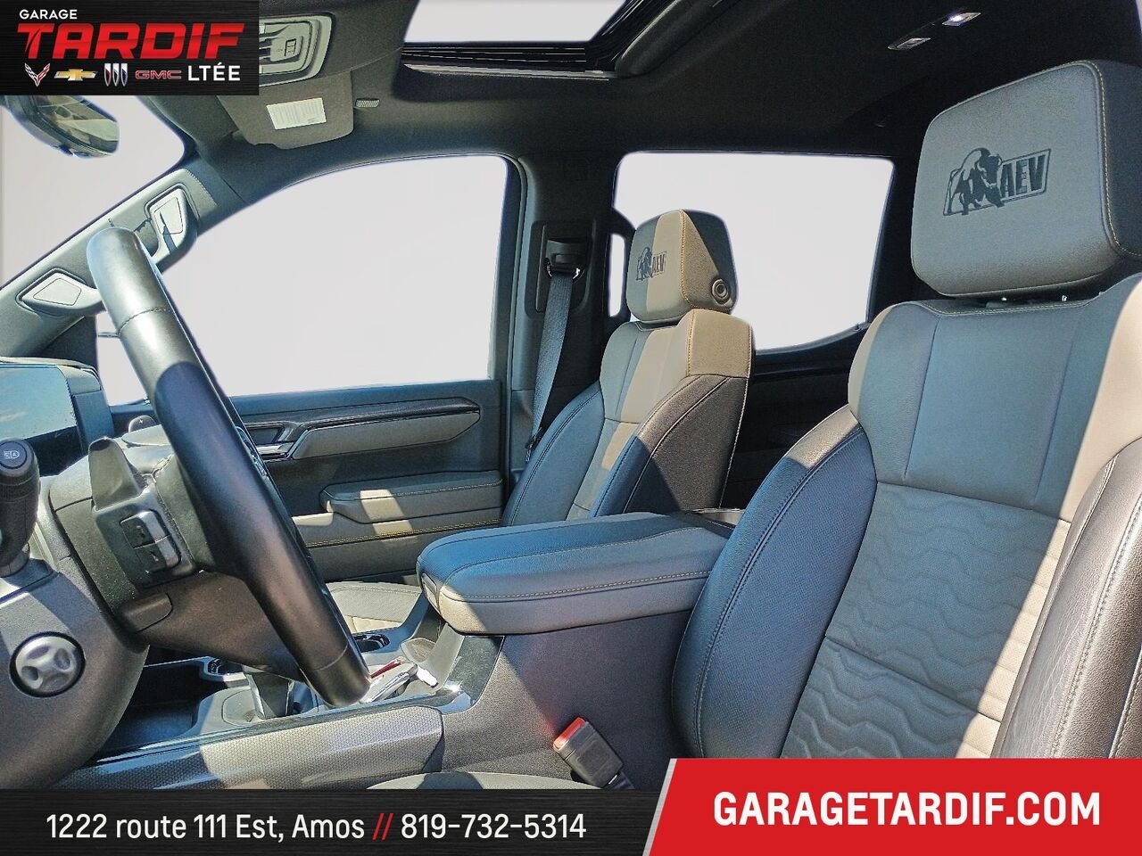 CHEVROLET Silverado 1500 ZR2 cabine multiplace 4RM 147 po 2023 Gris Rouyn-Noranda - photo #12