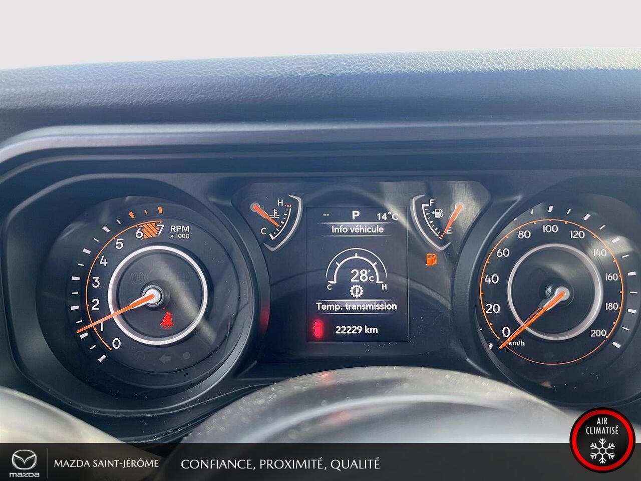 2024 Jeep Wrangler Sport | A/C | 4x4 | AUTOMATIQUE | V6 | Black Saint-Jérôme - photo #16