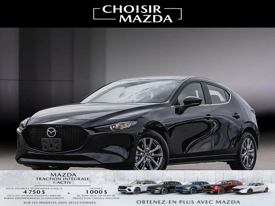 2025 Mazda Mazda3 Sport 2025 Jet Black Mica