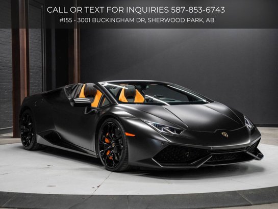 2016 Lamborghini Huracan 2016 Grey