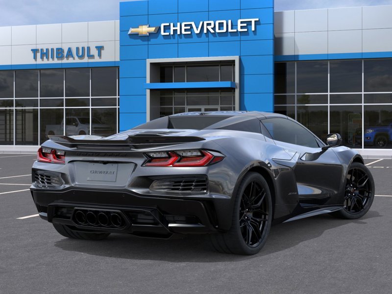 CHEVROLET CORVETTE Z06 cabriolet 2 portes avec 3LZ 2027 GRIS PITCH MÉTALLISÉ Sherbrooke - photo #3