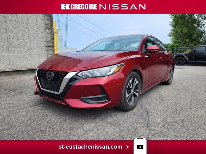Nissan Sentra 2021 Rouge Laval - photo #5