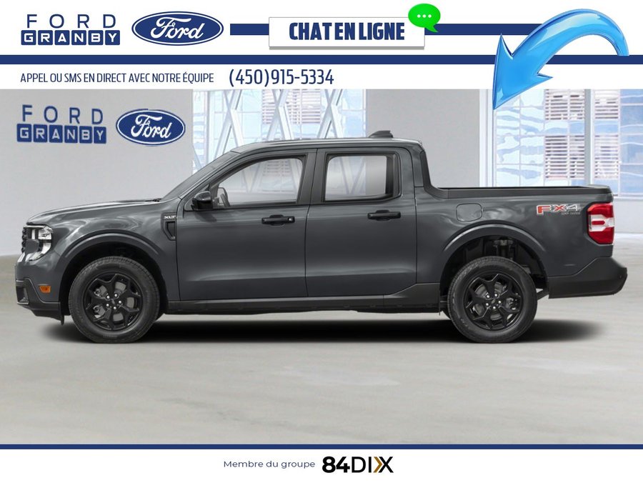 Ford Maverick XLT TI SuperCrew 2026 Gris carbonisé métallisé