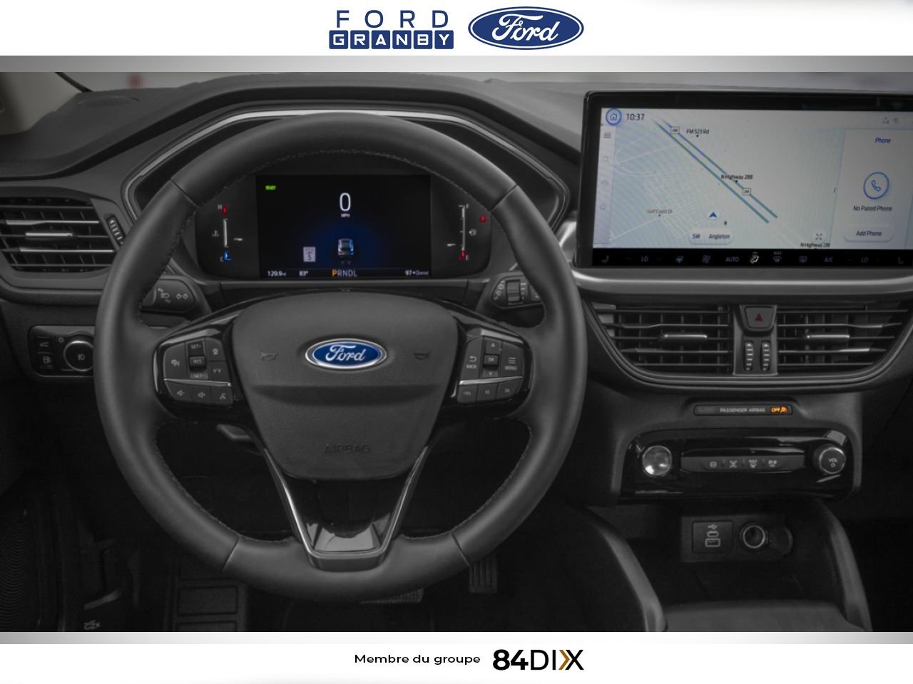 Ford Escape 2025 Blanc astral métallisé trois couches Granby - photo #6