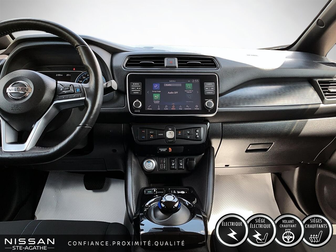 Nissan LEAF 2021 Blanc Saint-Jérôme - photo #11