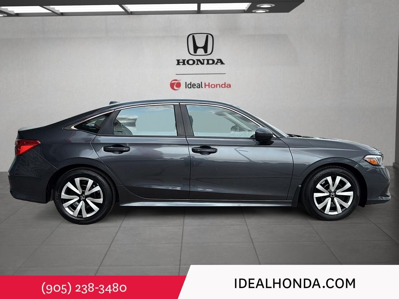 2022 Honda Civic Sedan Grey Mississauga - photo #2