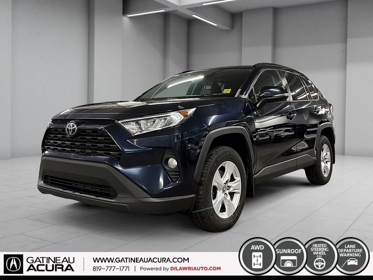Toyota RAV4 XLE AWD 2020 Bleu Ottawa & Gatineau - photo #0