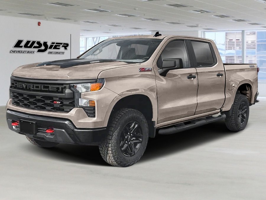 CHEVROLET Silverado 1500 CUSTOM TRAIL BOSS 2026 SABLES BLANC