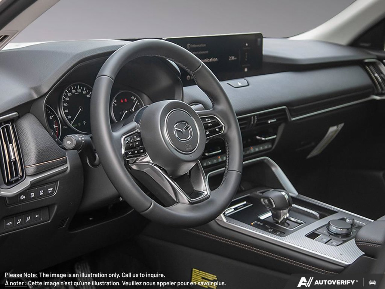 Mazda CX-90 hybride léger JM3KKDHD9T1389258 2026 Noir de jais mica Mirabel - photo #10
