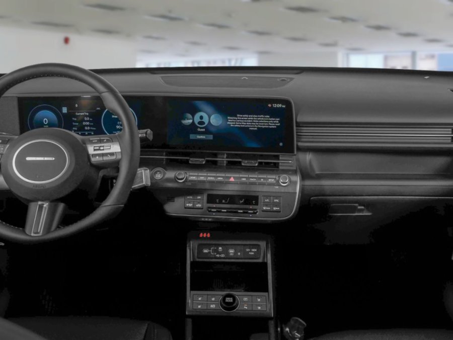 2026 Hyundai Kona Electric 2026 Gris cybernétique avec toit Noir abyssal