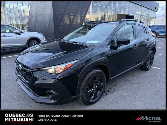 2024 Subaru Crosstrek Commodité AWD, Démarreur à distance Black