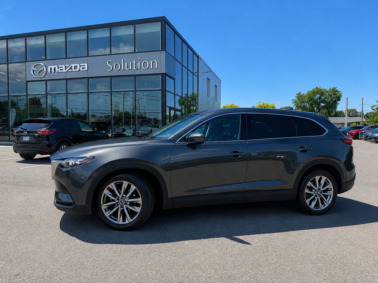 Gray 2022 Mazda CX-9 SUV / Crossover Automatic