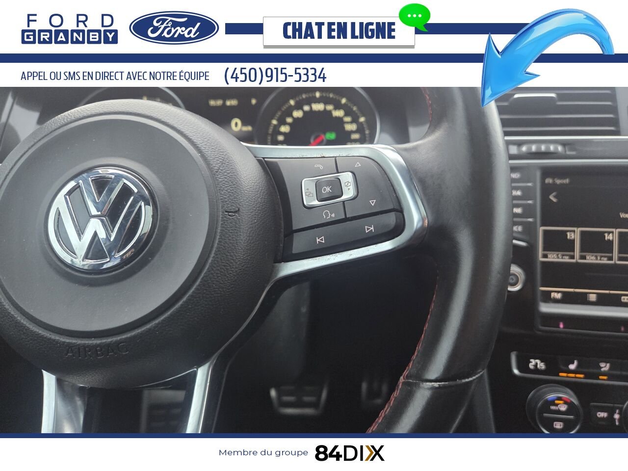 2016 Volkswagen Golf GTI White Granby - photo #11