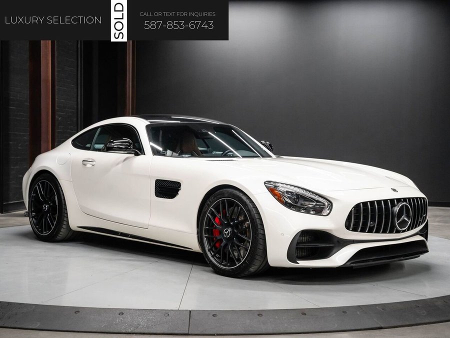 2019 Mercedes-Benz AMG GT C 2019 White