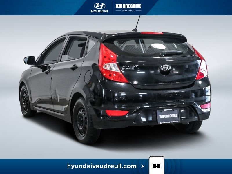 Hyundai Accent 2016 Noir Saint-Eustache - photo #7
