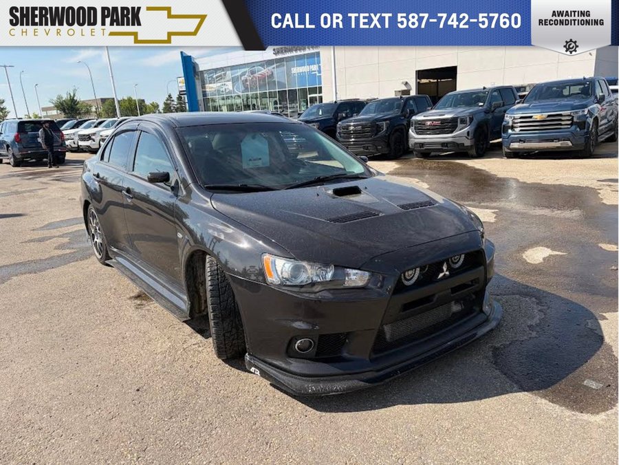 2015 Mitsubishi Lancer Evolution 2015 Black