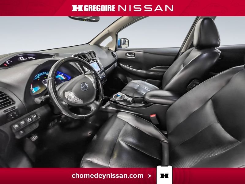 Nissan Leaf 2014 Bleu Saint-Eustache - photo #15
