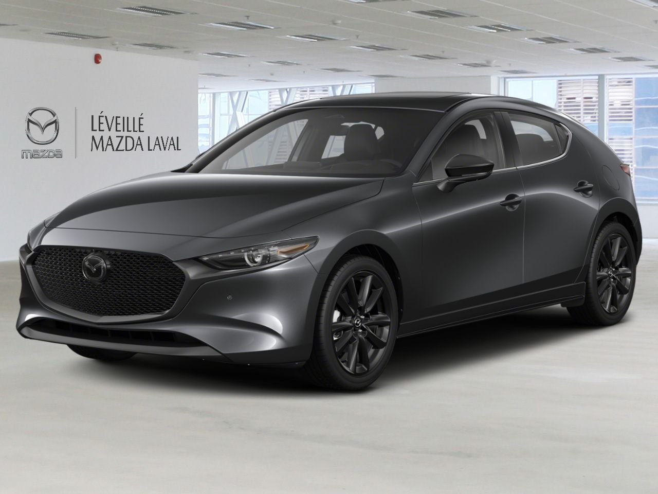 Mazda Mazda3 Sport GT avec moteur turbo BA TI i-ACTIV 2026 Gris mécanique métallisé Laval - photo #0