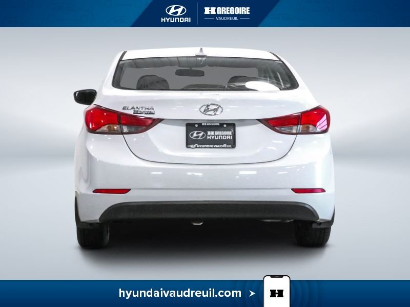 2016 Hyundai Elantra White Laval - photo #8