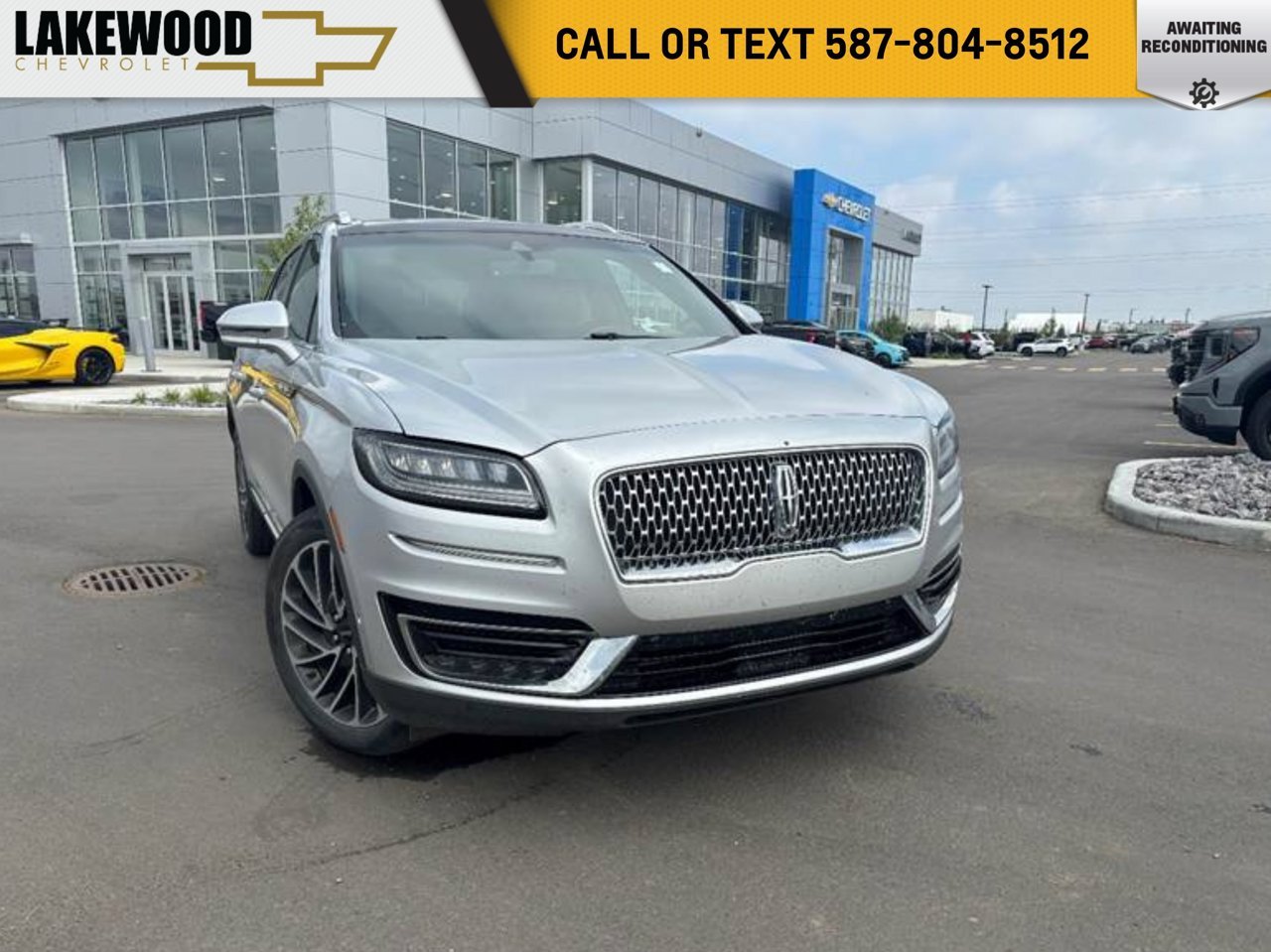 2019 Lincoln Nautilus Reserve AWD Grey Sherwood Park - photo #0