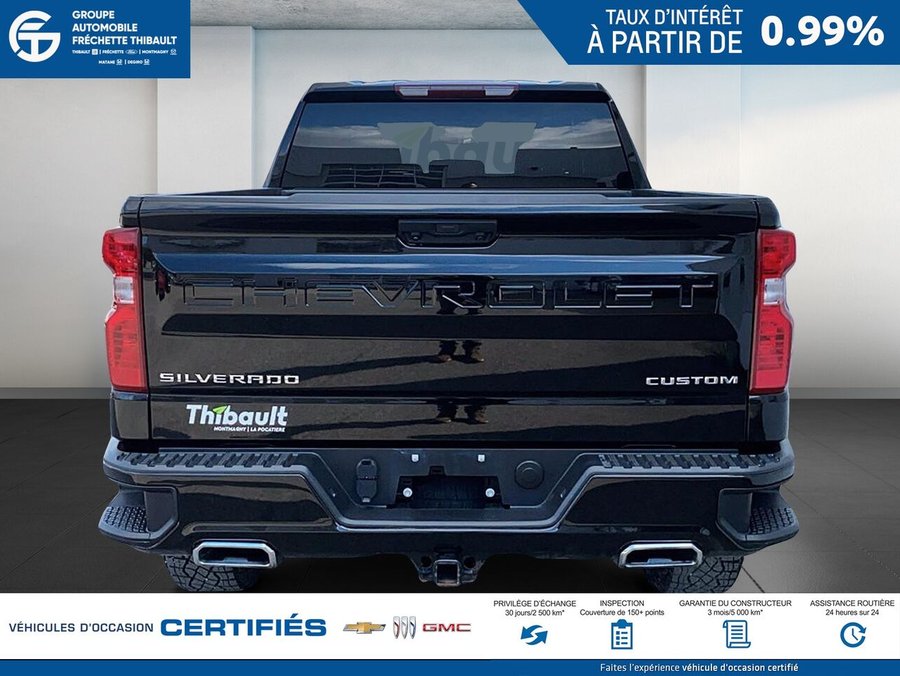 CHEVROLET SILVERADO Custom Trail Boss cabine multiplace 4RM 157 po 2024 Noir