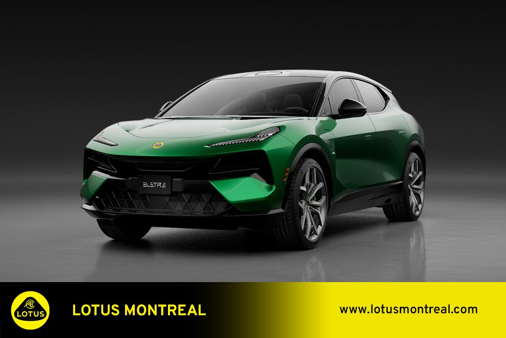 Lotus Eletre *MAINTENANT DISPONIBLE* Touring 2026 Vert Kirkland - photo #0