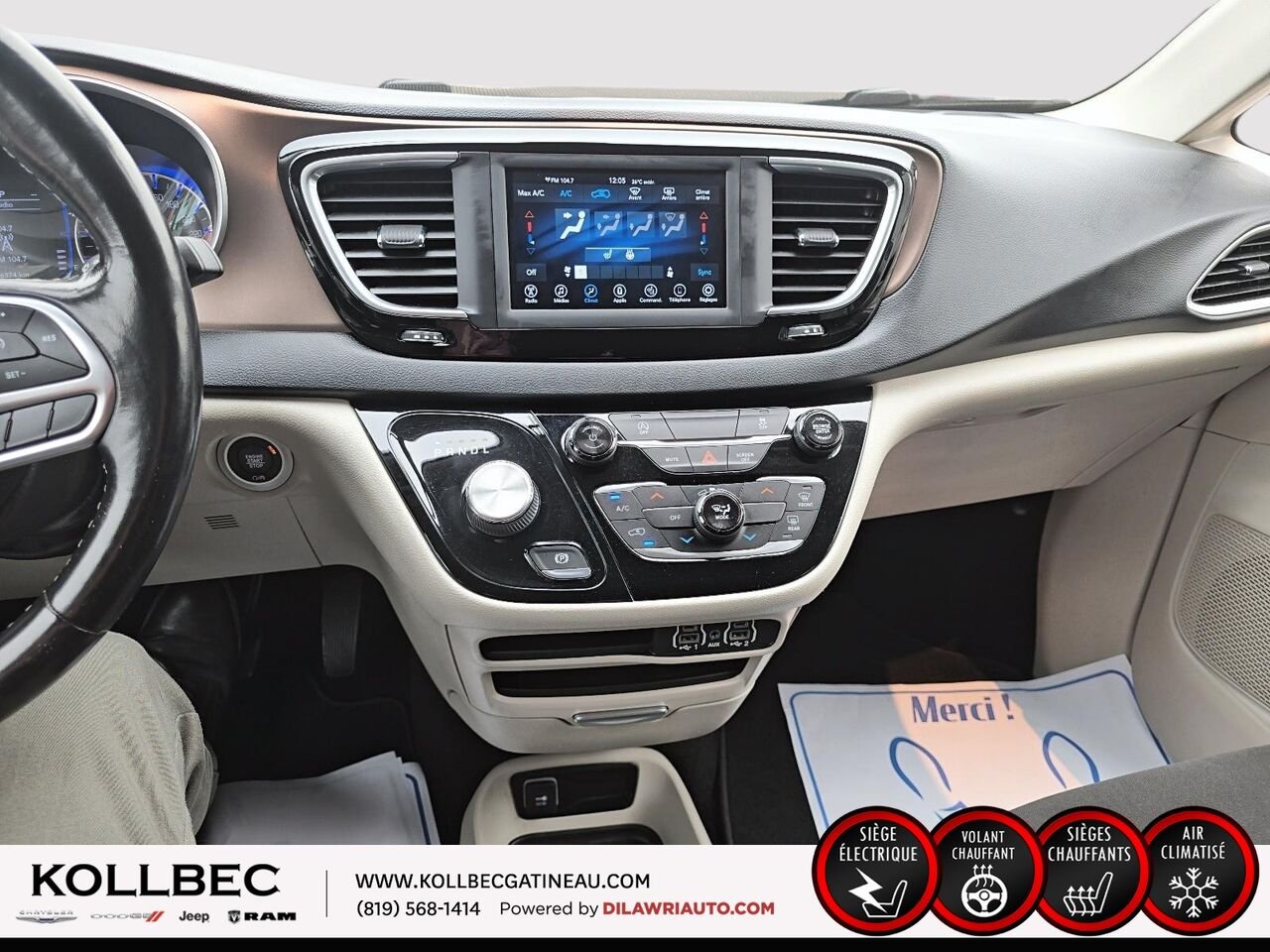 CHRYSLER GRAND CARAVAN SXT 2021 Noir Ottawa & Gatineau - photo #2