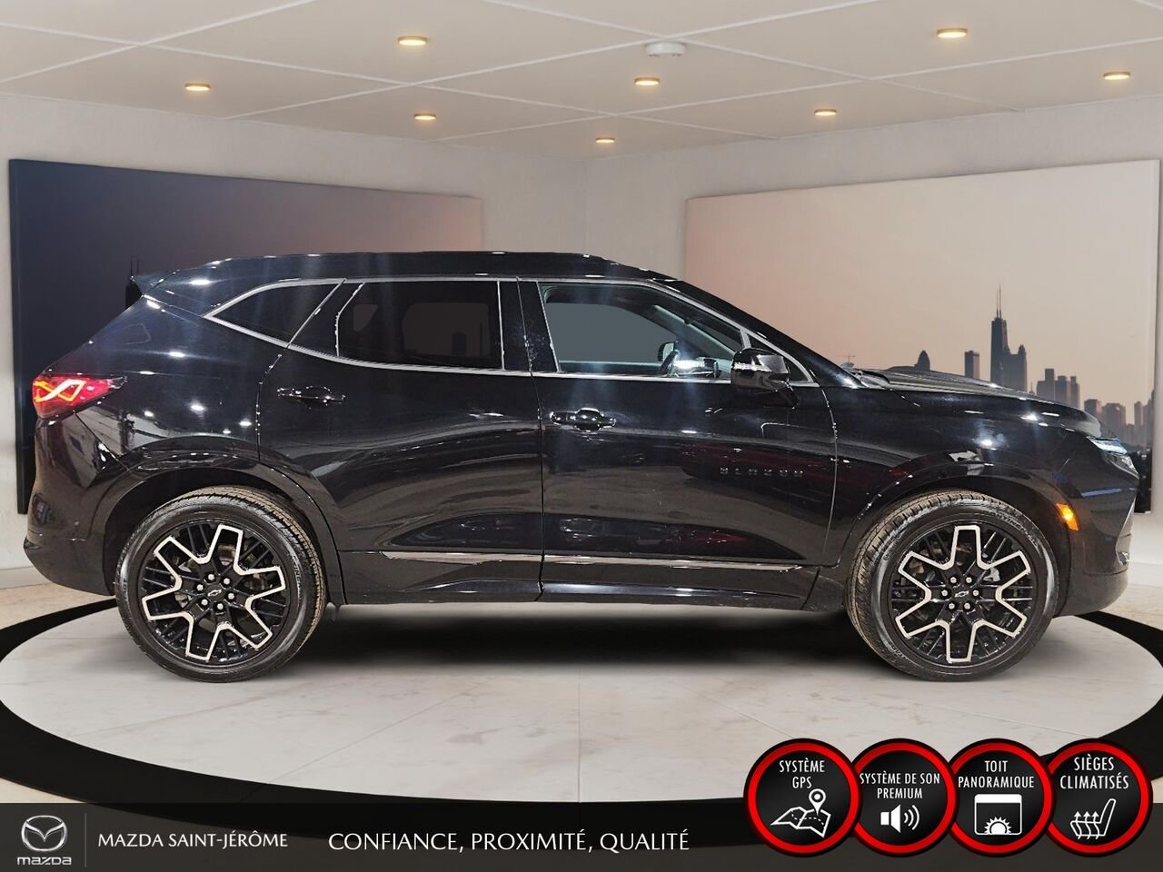 Chevrolet Blazer 2024 Noir Saint-Jérôme - photo #4