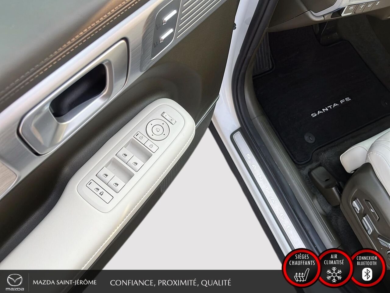 2024 Hyundai Santa Fe White Saint-Jérôme - photo #12