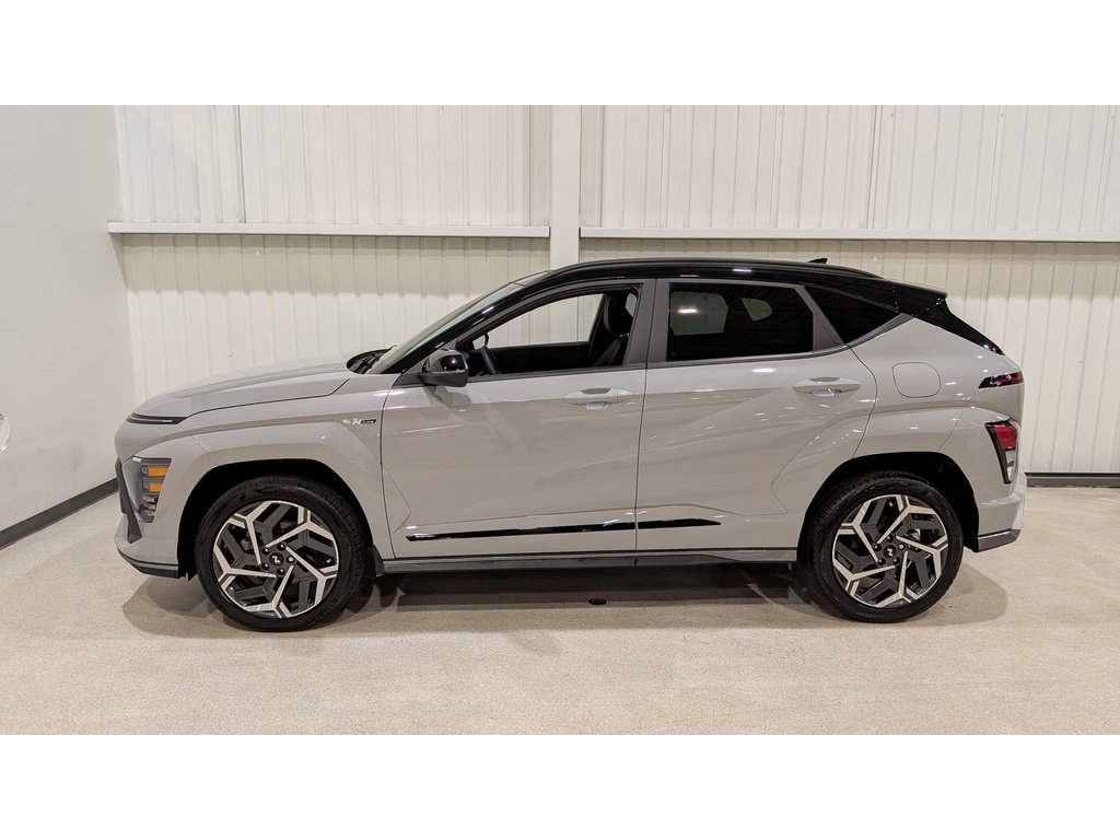 Hyundai Kona 1.6T N Line AWD w/Two-Tone Roof 2025 Gris Val-David - photo #4